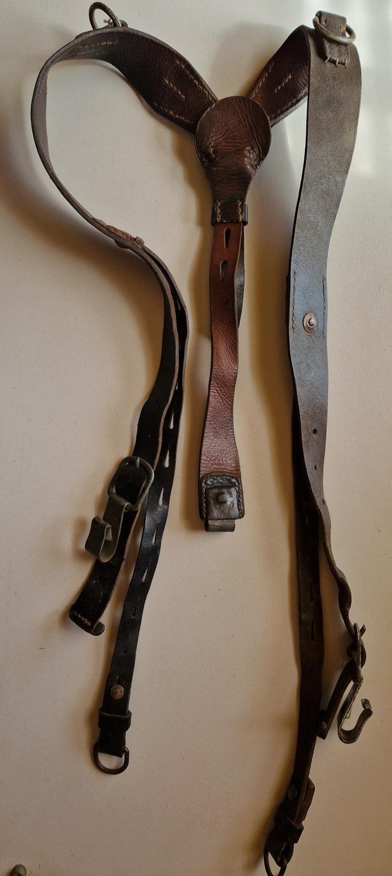 German WW2 Combat Y-Straps