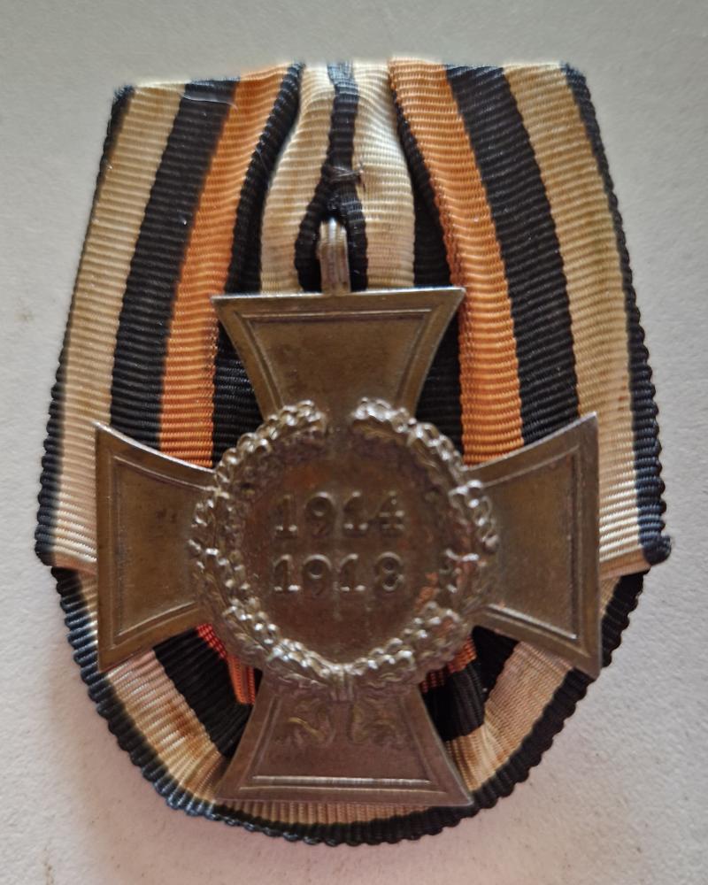 1914-18 Front Fighters Cross with out Swords
