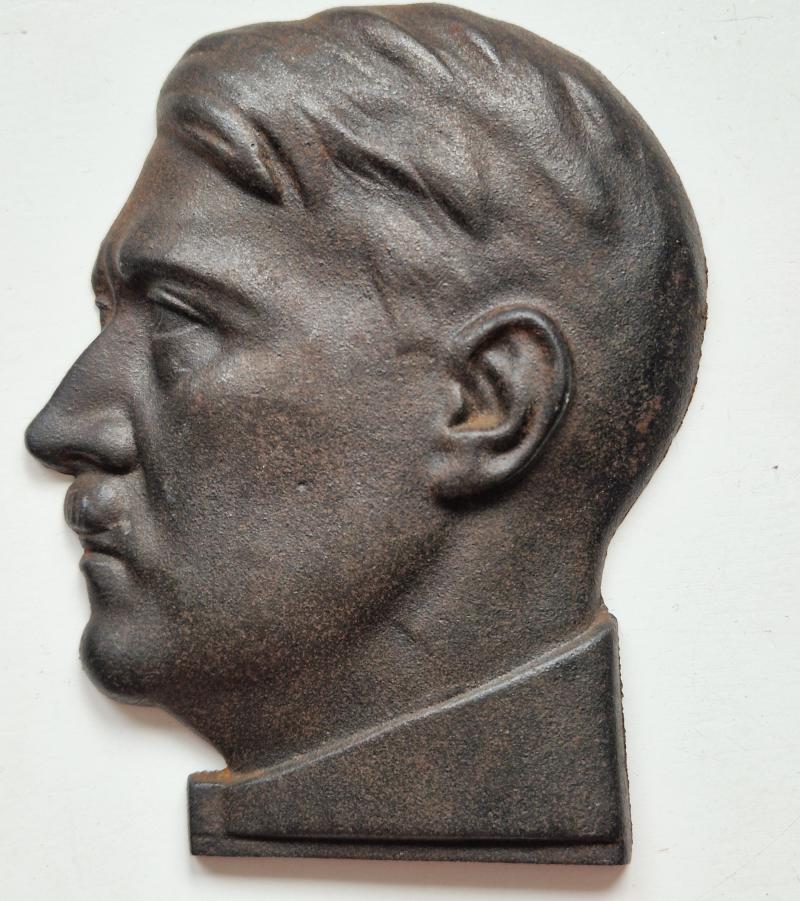 Hitler Iron Plaque